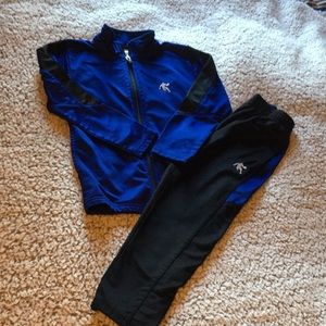 And 1 boys 2 piece zip up suit